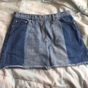 Forever 21 Jean Skirt